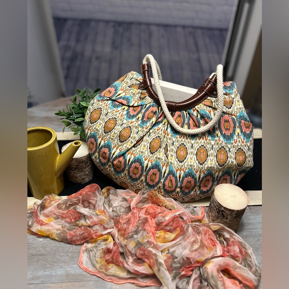 Bohemian Patterned Tote Bag Nevada